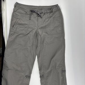 The North Face Women's Convertible Pants Size 8 Gray Outdoor Gorpcore Hiking